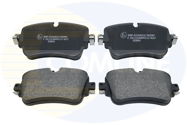 Brake Pad Set, disc brake (CBP02691)