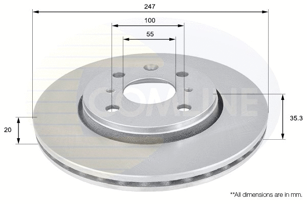 Brake Disc (ADC1561V)