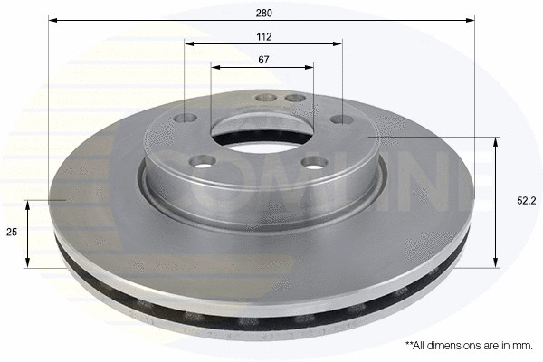 Brake Disc (ADC1671V)