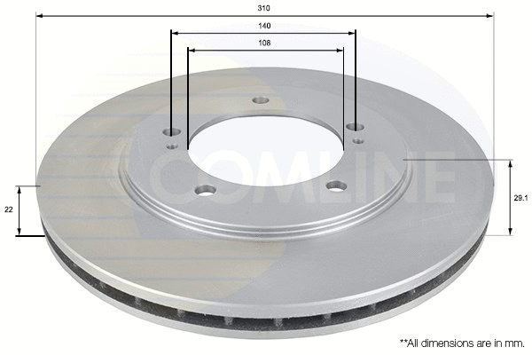 Brake Disc (ADC0921V)