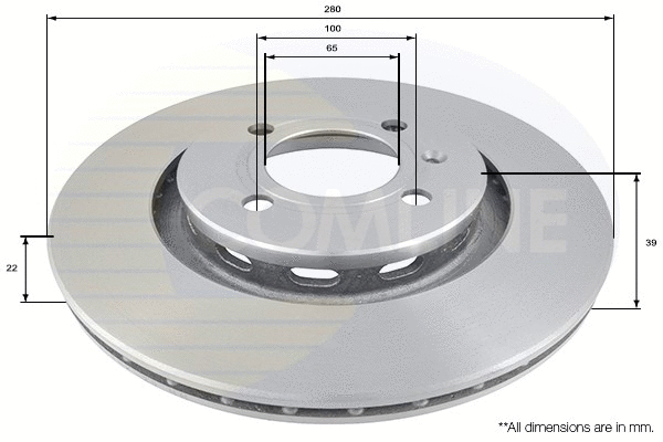 Brake Disc (ADC1462V)