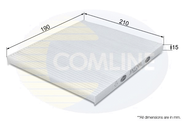 Filter, cabin air (EKF399)