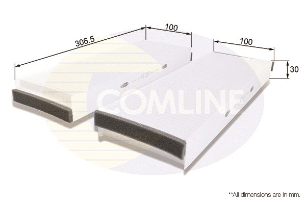 Filter, cabin air (EKF164)