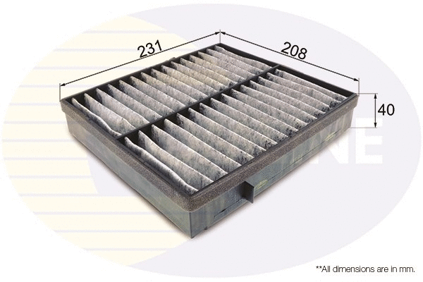 Filter, cabin air (EKF347A)