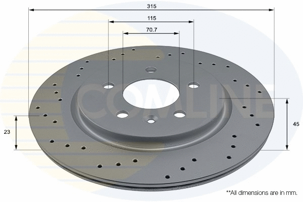 Brake Disc (ADC2852V)