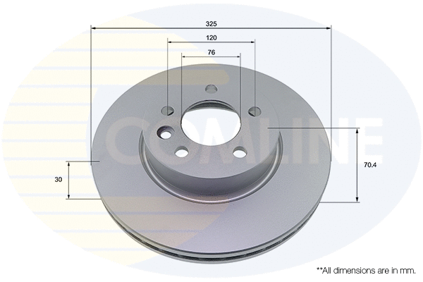 Brake Disc (ADC5043V)