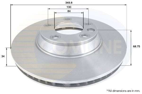Brake Disc (ADC1474V)