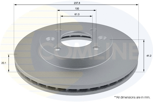 Brake Disc (ADC1505V)