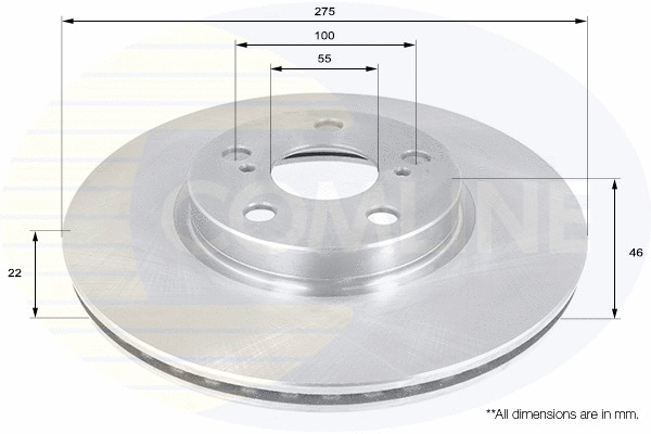Brake Disc (ADC01155V)