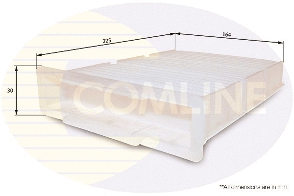 Filter, cabin air (EKF199)