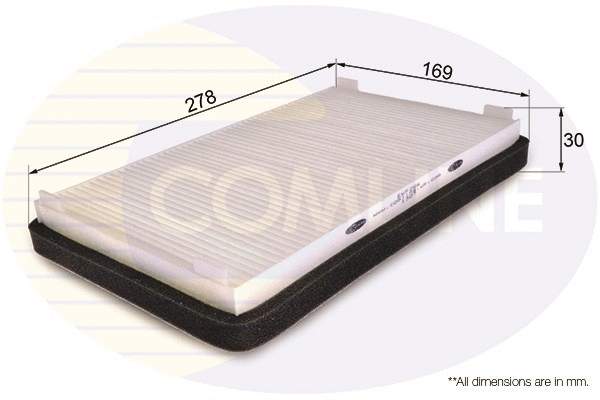Filter, cabin air (EKF286)