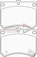 Brake Pad Set, disc brake (ADB3206)