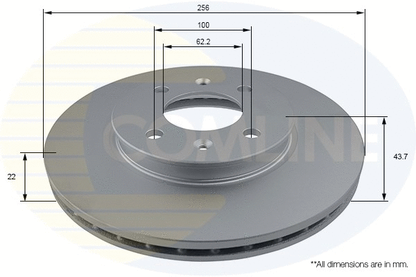 Brake Disc (ADC2849V)