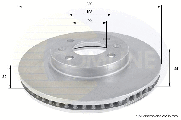 Brake Disc (ADC1901V)