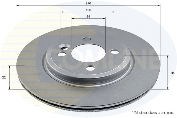 Brake Disc (ADC2962V)