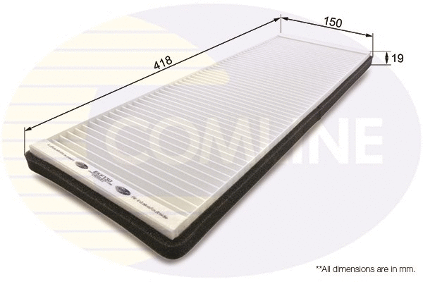 Filter, cabin air (EKF130)