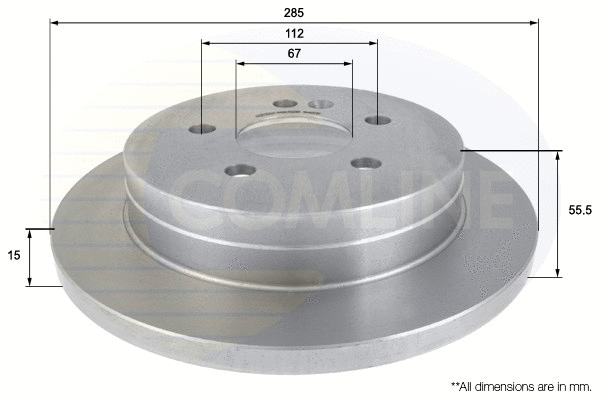 Brake Disc (ADC1631)