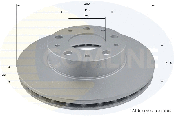 Brake Disc (ADC2834V)