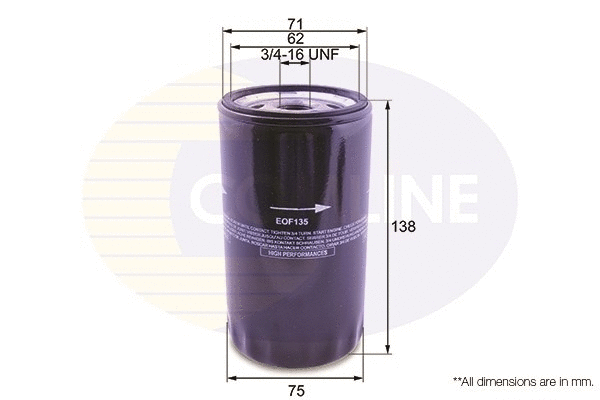 Oil Filter (EOF135)