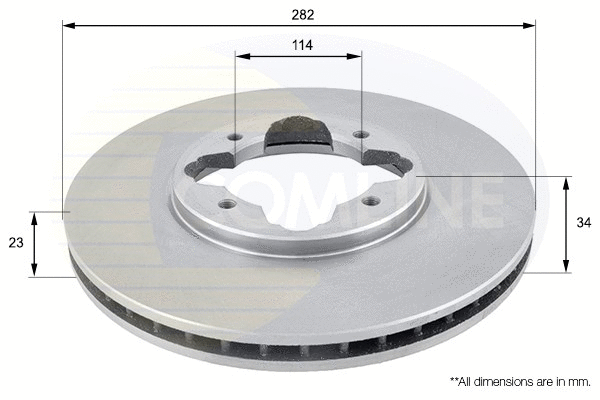 Brake Disc (ADC0521V)