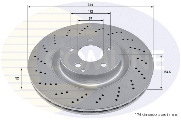 Brake Disc (ADC2961V)