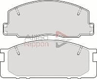 Brake Pad Set, disc brake (ADB0589)