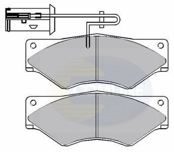 Brake Pad Set, disc brake (CBP9020)