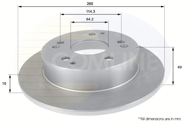 Brake Disc (ADC0542)