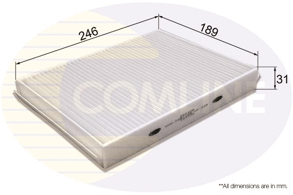 Filter, cabin air (EKF400)