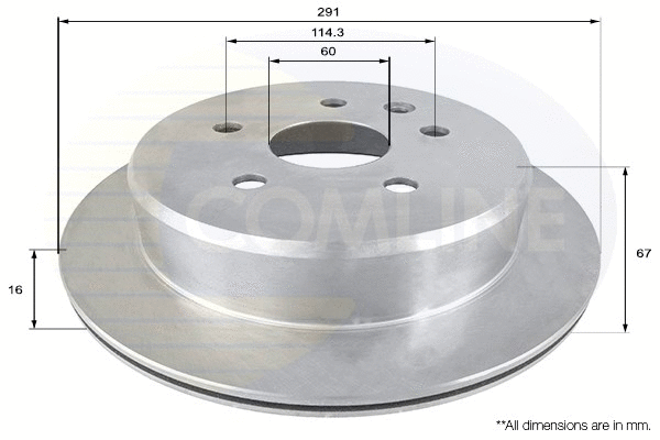 Brake Disc (ADC0161V)