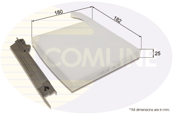 Filter, cabin air (EKF183)