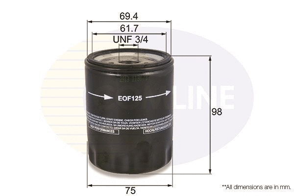 Oil Filter (EOF125)