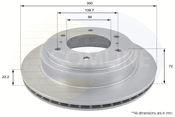 Brake Disc (ADC0360V)