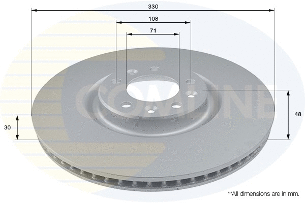 Brake Disc (ADC2731V)
