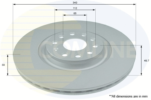 Brake Disc (ADC1498V)