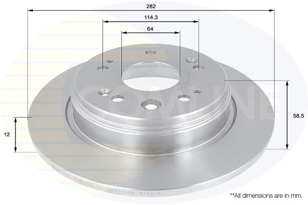 Brake Disc (ADC0545)