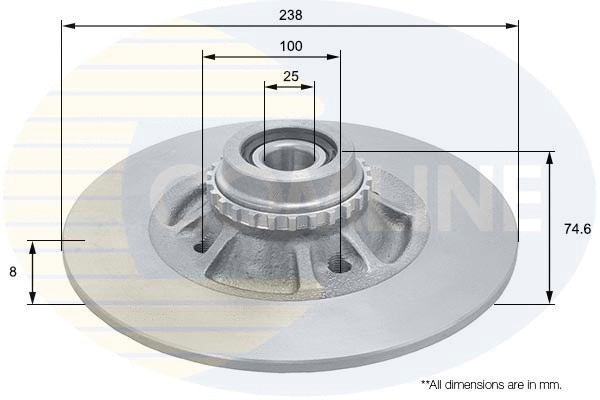 Brake Disc (ADC3026)