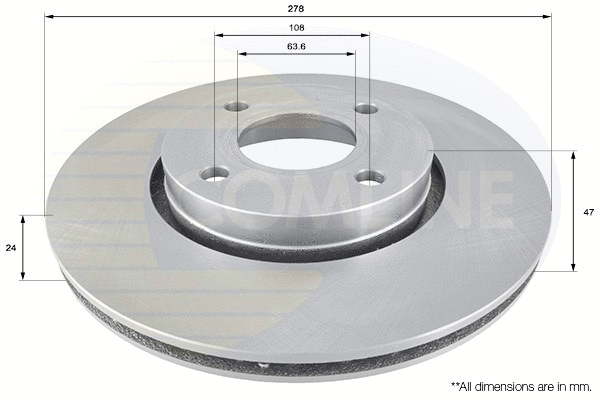 Brake Disc (ADC1218V)