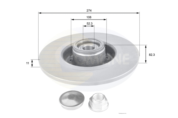 Brake Disc (ADC1560)