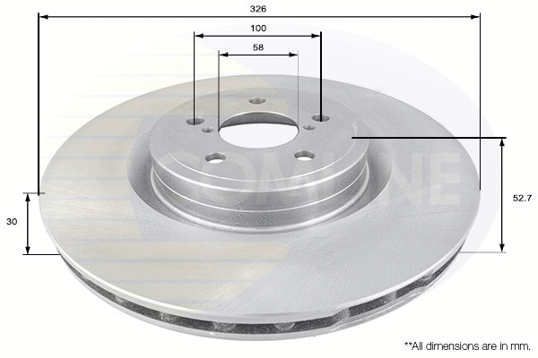 Brake Disc (ADC0815V)