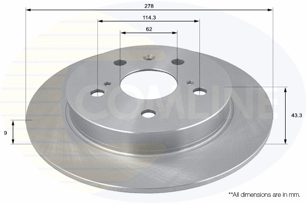 Brake Disc (ADC0930)