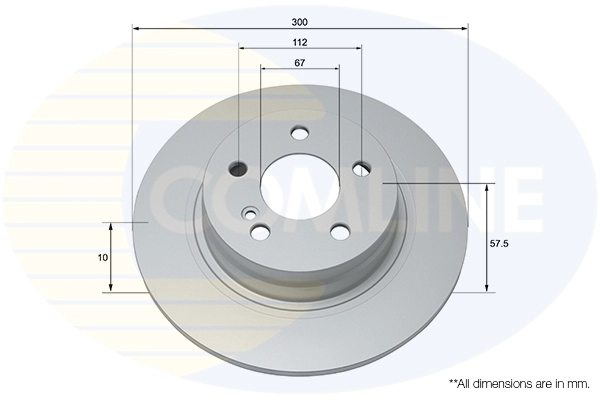 Brake Disc (ADC1663)