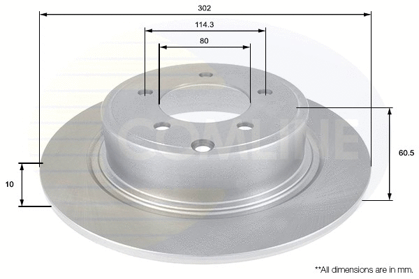 Brake Disc (ADC2321)