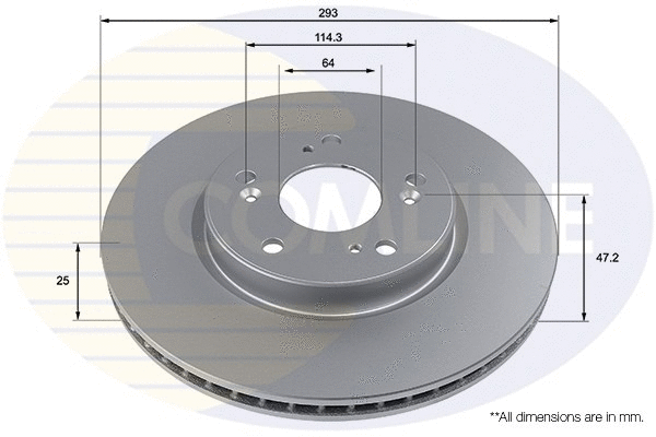 Brake Disc (ADC4012V)