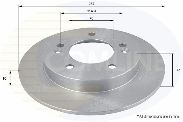 Brake Disc (ADC1099)