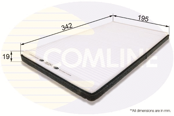 Filter, cabin air (EKF142)