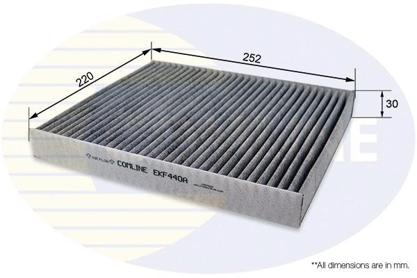 Filter, cabin air (EKF440A)
