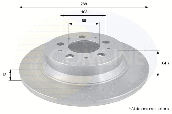 Brake Disc (ADC1909)