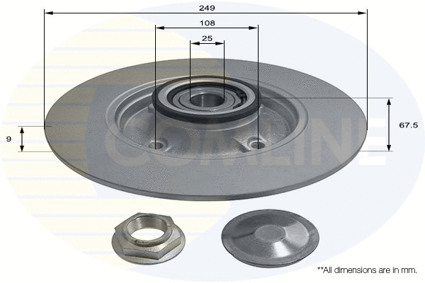 Brake Disc (ADC3017)