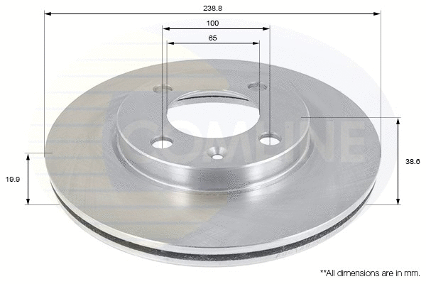 Brake Disc (ADC1404V)